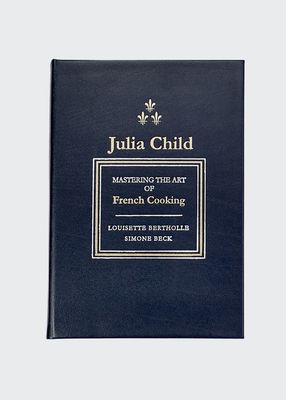 Julia Child Mastering The Art Of French Cooking Leather-Bound Book