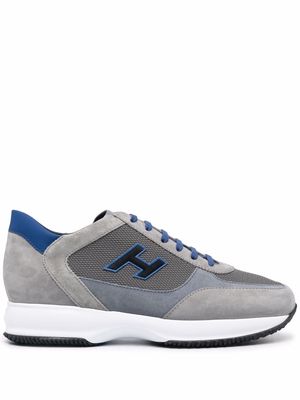 Hogan Interactive lace-front sneakers - Grey