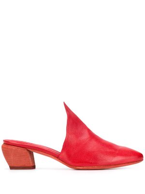 Officine Creative Sally mule pumps - Red