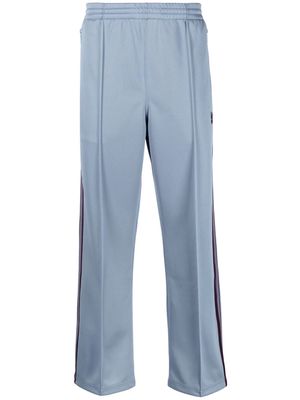 Needles side-stripe sweatpants - Blue