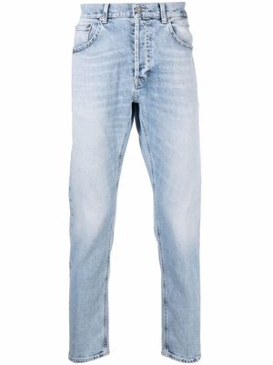 DONDUP tapered light-wash jeans - Blue