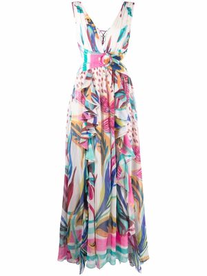 PatBO floral-print maxi dress - Pink