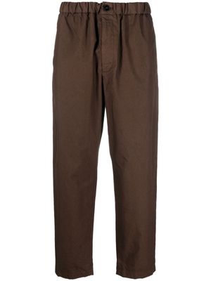 Jil Sander elasticated-waist trousers - Brown