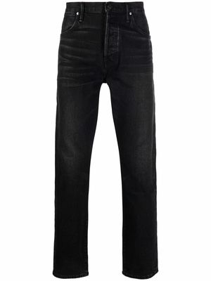 TOM FORD mid-rise tapered jeans - Black