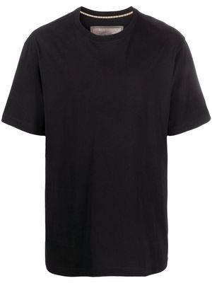 Ziggy Chen round-neck short-sleeve T-shirt - Black