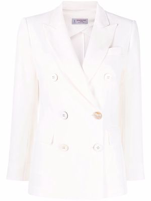 Alberto Biani double-breasted tailored blazer - White