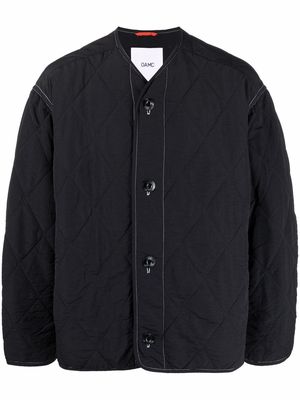 OAMC Liner Combat quilted jacket - Black