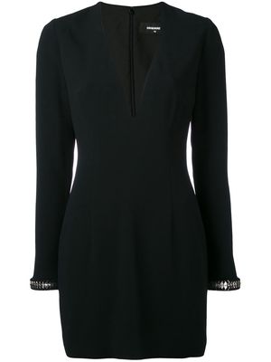 Dsquared2 V-neck dress - Black