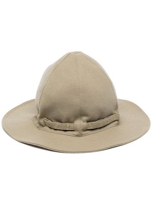 sacai wool bob hat - Neutrals