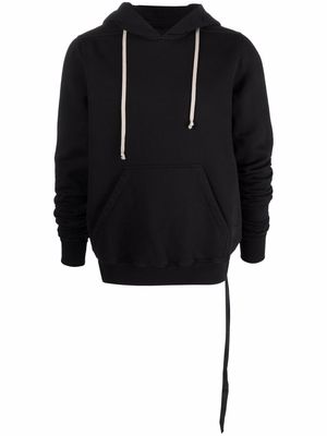 Rick Owens DRKSHDW long-sleeved organic cotton hoodie - Black