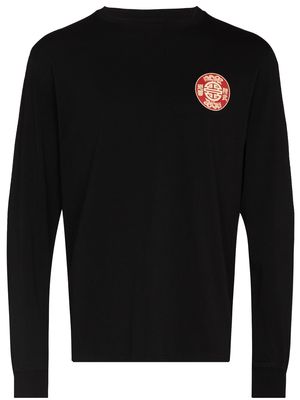 Nicholas Daley Punches long-sleeve T-shirt - Black