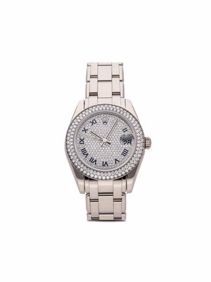 Rolex pre-owned Datejust 34mm - Silver