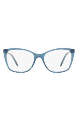 Tiffany & Co. 54mm Square Optical Glasses in Blue