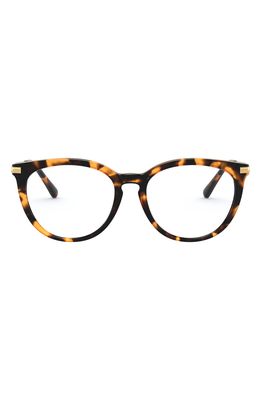 Michael Kors 51mm Square Optical Glasses in Dark Tort