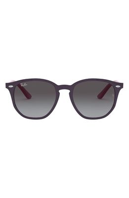 Ray-Ban Kids' 46mm Round Sunglasses in Violet