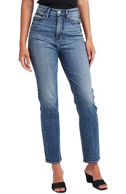 Silver Jeans Co. Aikins High Rise Straight Leg Jeans in Indigo