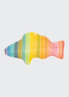 Fish Knob Left Rainbow