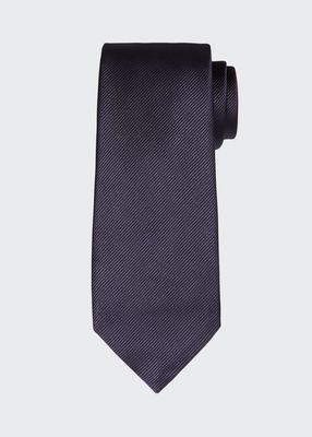 Men's Solid Silk Tie