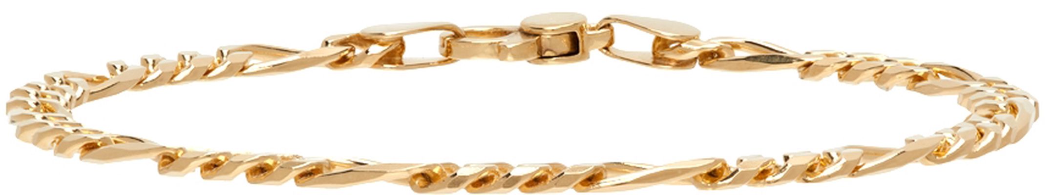 Tom Wood Gold Thick Figaro Bracelet