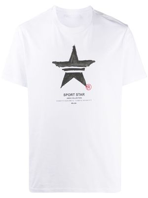 Neil Barrett Sport Star cotton T-shirt - White