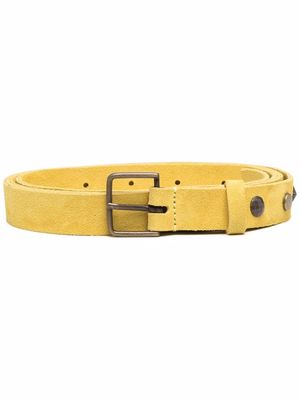 Forte Forte stud-embellished belt - Yellow
