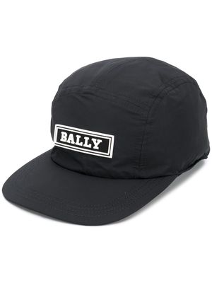 Bally logo patch cap - Black