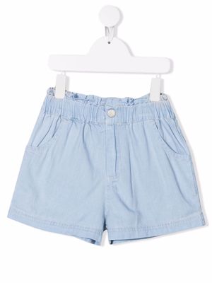 Molo organic-cotton denim shorts - Blue
