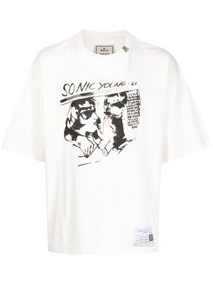 Maison Mihara Yasuhiro Sonic Young T-shirt - White
