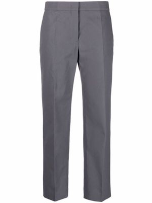 Jil Sander cropped cotton trousers - Grey