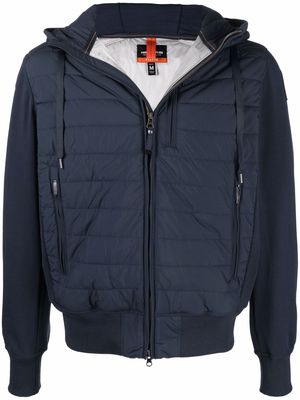 Parajumpers quilted panel jacket - Blue