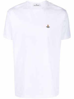 Vivienne Westwood Orb-detail short-sleeved T-shirt - White