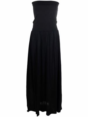 Eres Ankara long dress - Black