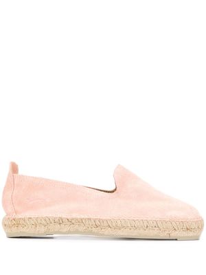 Manebi Hamptons suede espadrilles - Pink