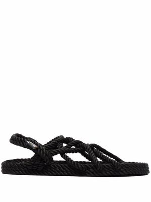 Nomadic State of Mind strappy rope sandals - Black