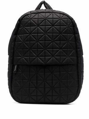 VeeCollective quilted leather-trim backpack - Black