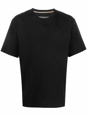 Ziggy Chen logo-print short-sleeve T-shirt - Black
