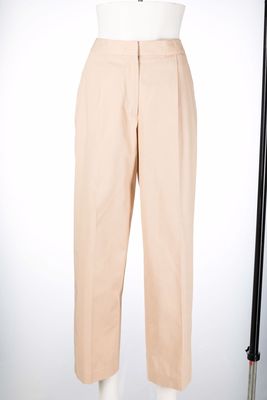 Jil Sander high-waisted cotton trousers - Neutrals