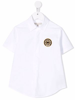 ELIE SAAB JUNIOR logo short-sleeve shirt - White
