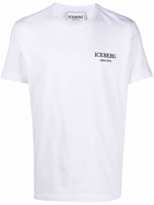 Iceberg embroidered-logo T-shirt - White