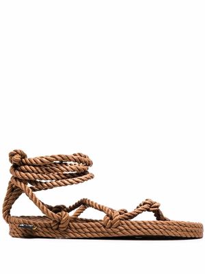 Nomadic State of Mind strappy rope sandals - Brown