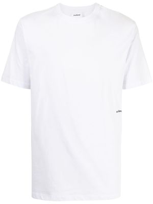 Soulland side logo-print T-shirt - White