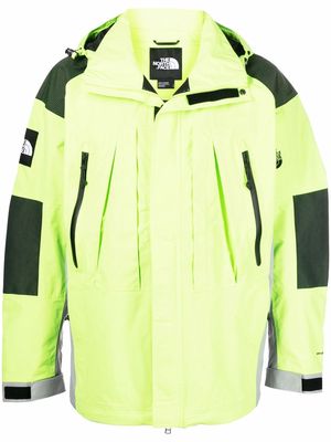The North Face logo-patch sleeve jacket - Green