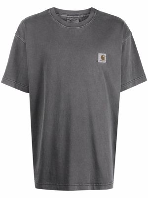 Carhartt WIP logo-patch cotton T-Shirt - Black