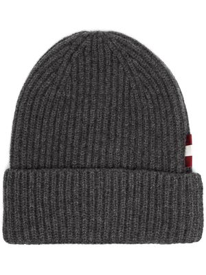 Bally cable knit beanie - Grey