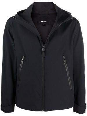 Mackage Dorian hooded zip-up jacket - Black