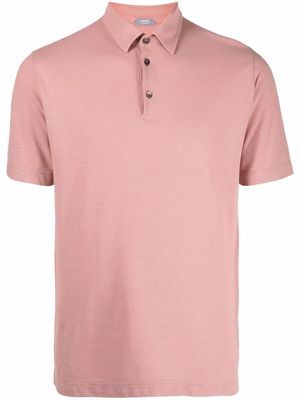 Zanone basic polo shirt - Pink