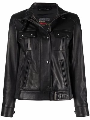 Belstaff Gangster leather jacket - Black