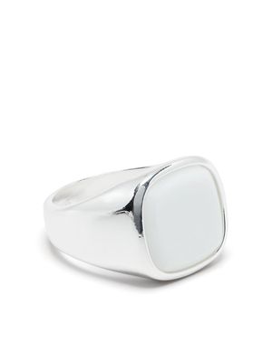 Hatton Labs polished Signet ring - Silver