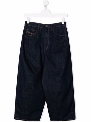 Diesel Kids TEEN wide-leg jeans - Blue