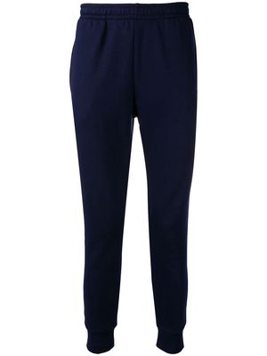 Lacoste elasticated waist trousers - Blue